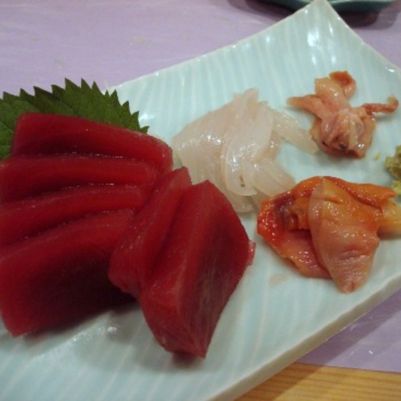 お造り3点盛り合わせ(廣畑)