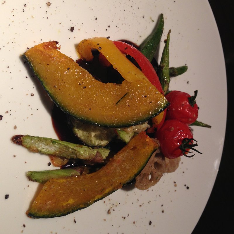 色々野菜のグリル　バルサミコソース(ダイニングルーム・ハモン （dining room hamon）)