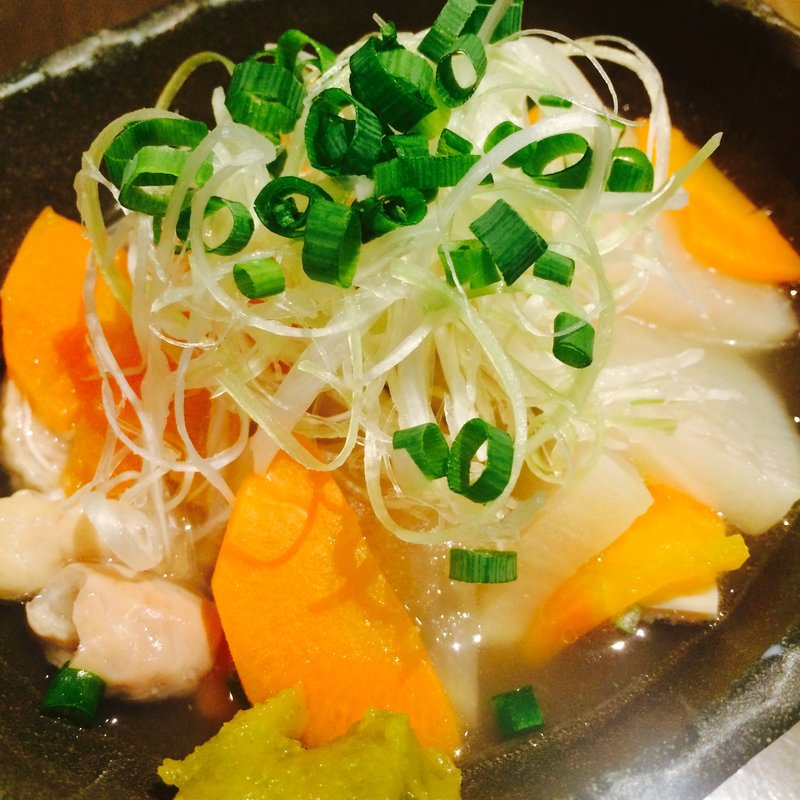 白だしモツ煮(炭吉三)