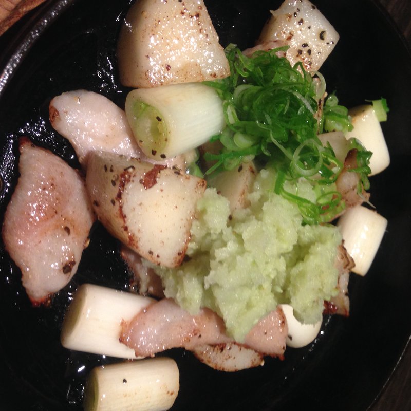 山芋と豚肉のてっぱん焼き(はたごや JR山科駅店 )