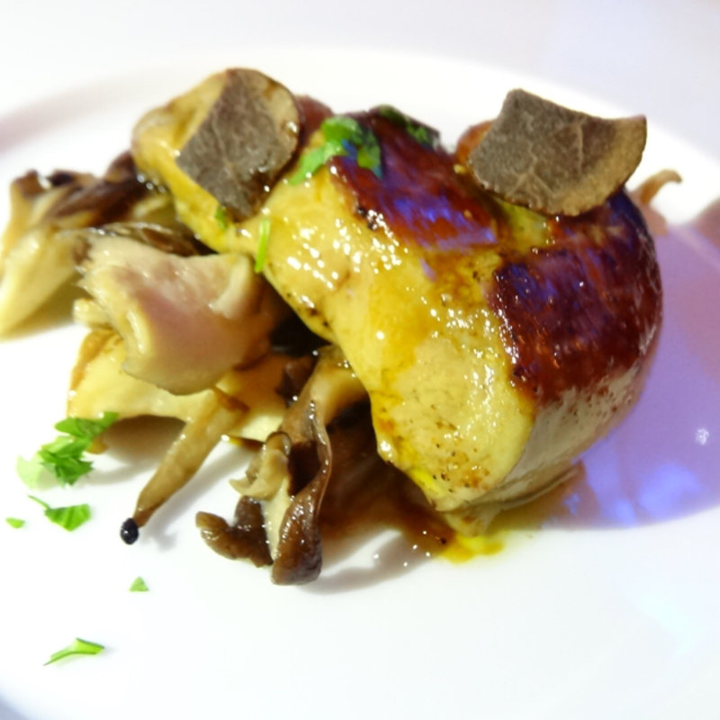 フォアグラのポワレ(ディープブルー 星野リゾート リゾナーレ 小浜島  )