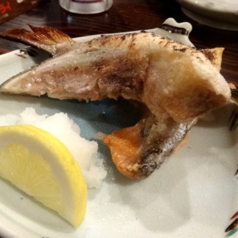 魚のかま焼き(極楽屋)