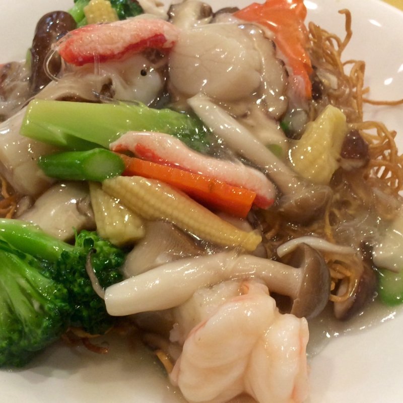 絶品！海鮮あんかけ焼きそば(黄老須磨店)