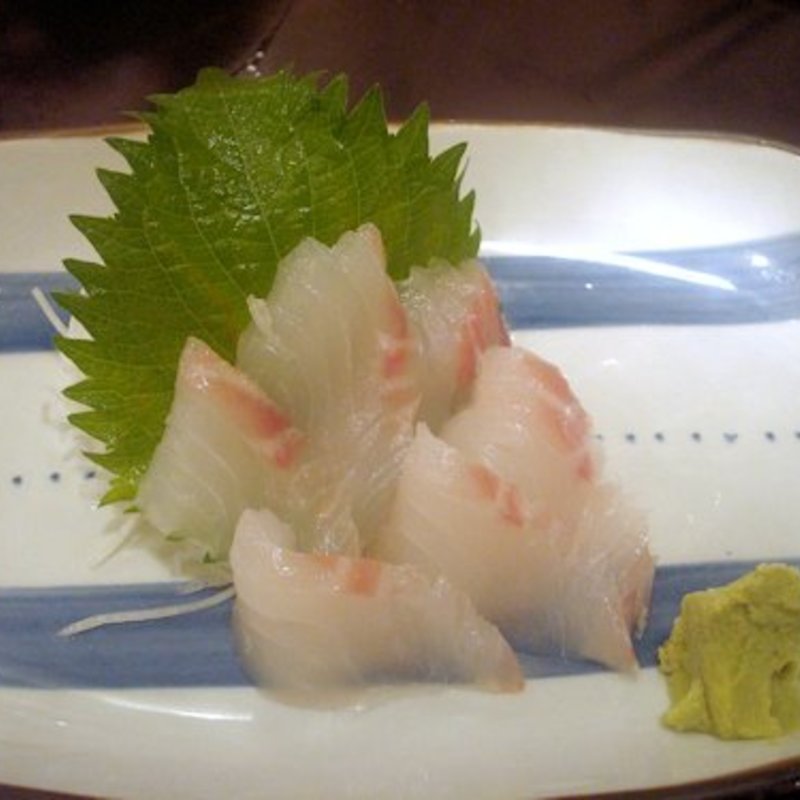 メジナの刺身(ニュー浅草)