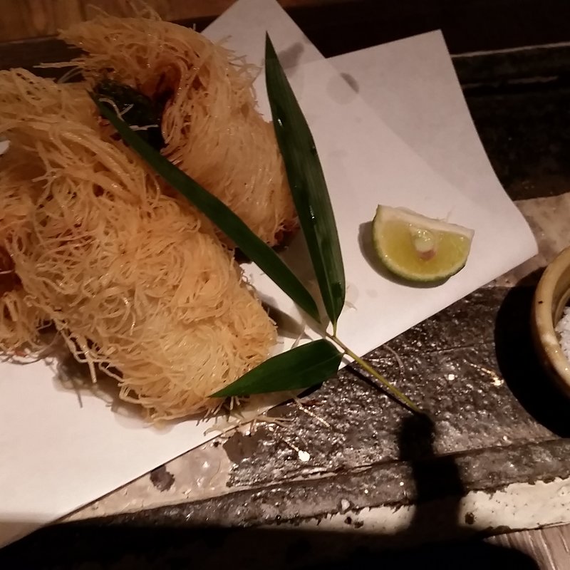 えびの変わりチーズあげ(橙家　新宿店)