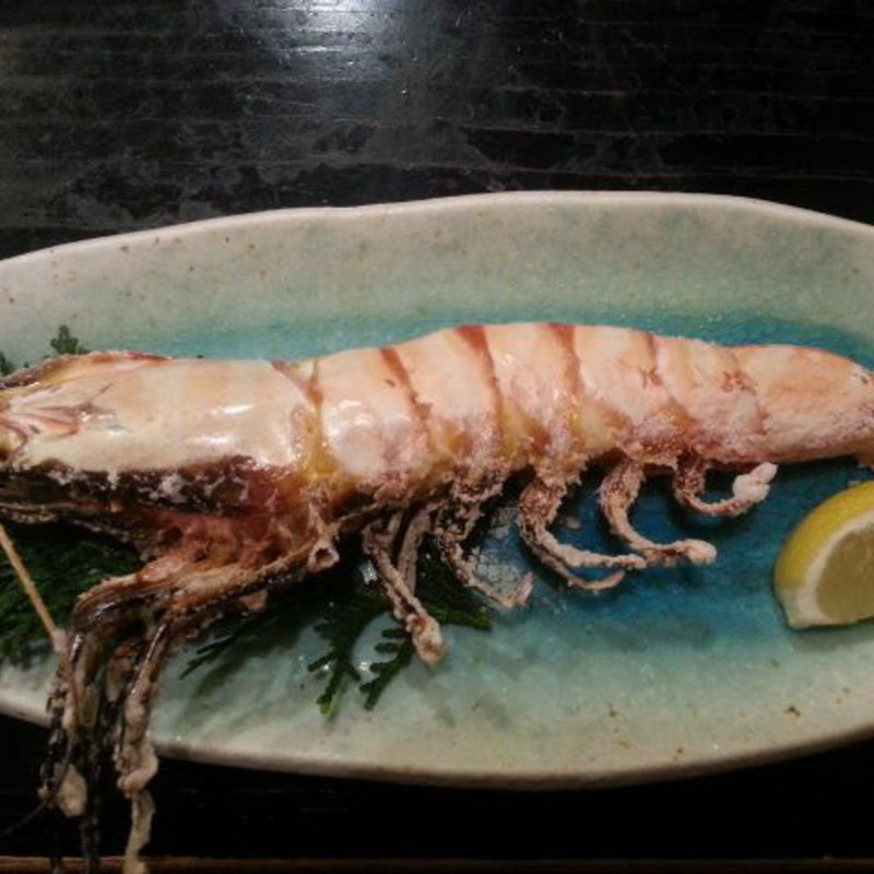 大海老の塩焼き(割烹あそう)