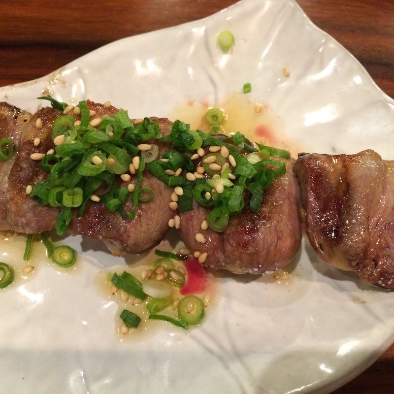 トロはつごま油塩(やきとり家 すみれ 高田馬場店)
