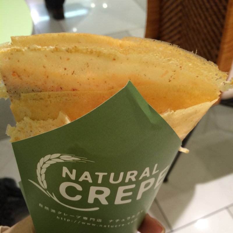 キャラメル生クリーム(ナチュラルクレープ銀座)