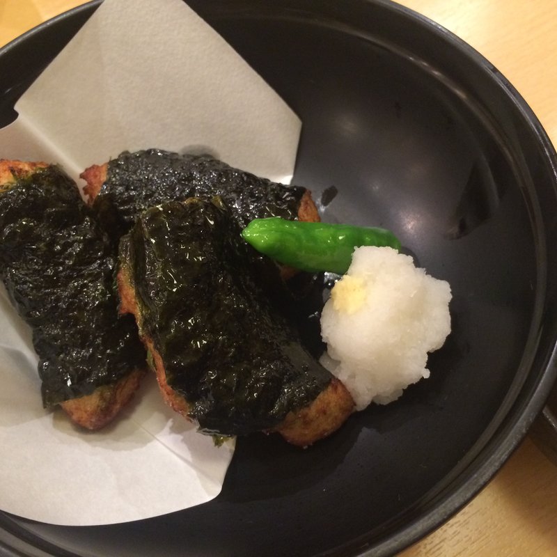 とろろ芋の磯辺揚げ(郷ゐのこ )