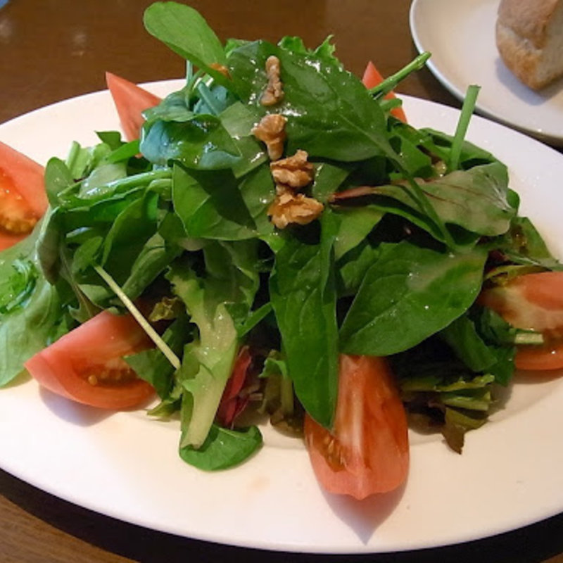 有機ミックスベビーリーフとトマトのガーデンサラダ(orange（オランジェ）)