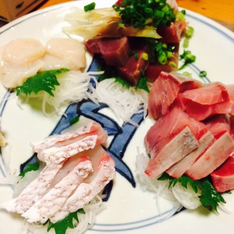 お刺身盛り合わせ(こまい)