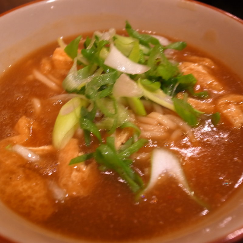 カレーうどん(G麺 （じーめん）)