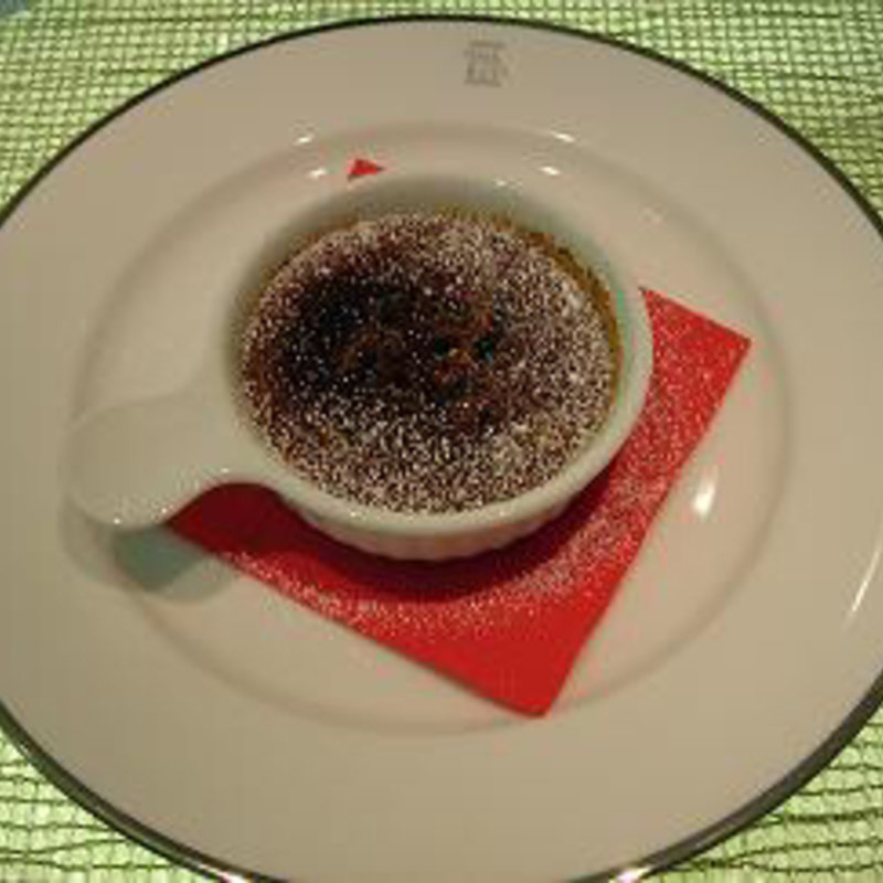 クリームブリュレ(デルレイ 銀座ショコラトリー)