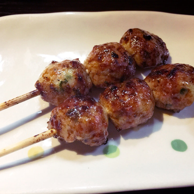 焼き鳥つくね(焼鳥食堂 ゆめる)