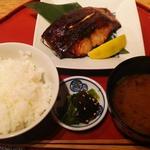 太刀魚の味噌焼き 黒むつの柚子焼き(たき下)