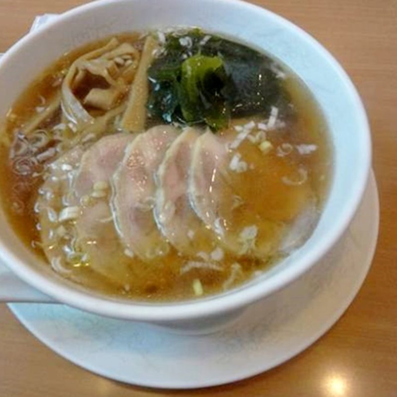 チャーシューメン(蓮華)