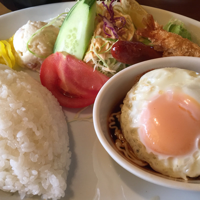 照り焼きソースのケニアハンバーグ(ケニア塚本駅前店)
