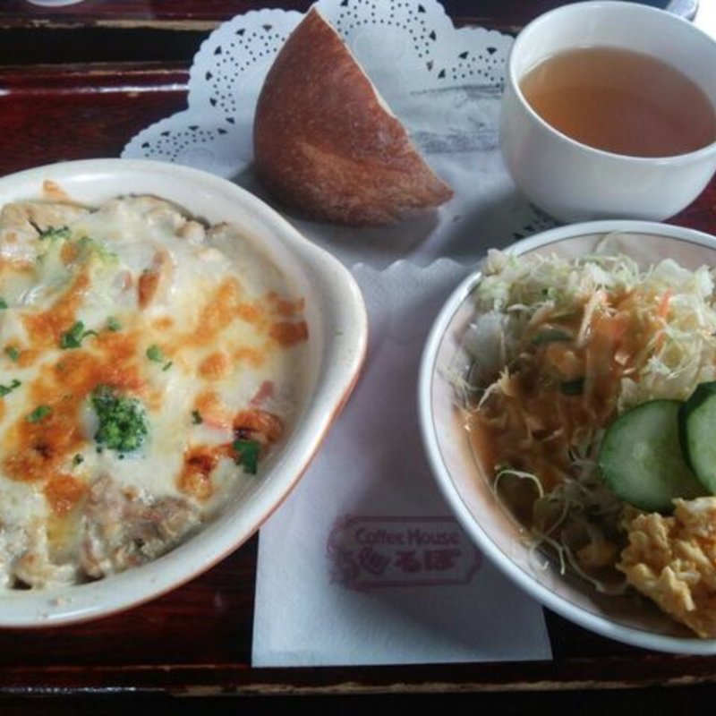 チキングラタン（ランチセット）(るぽ・コーヒーハウス)