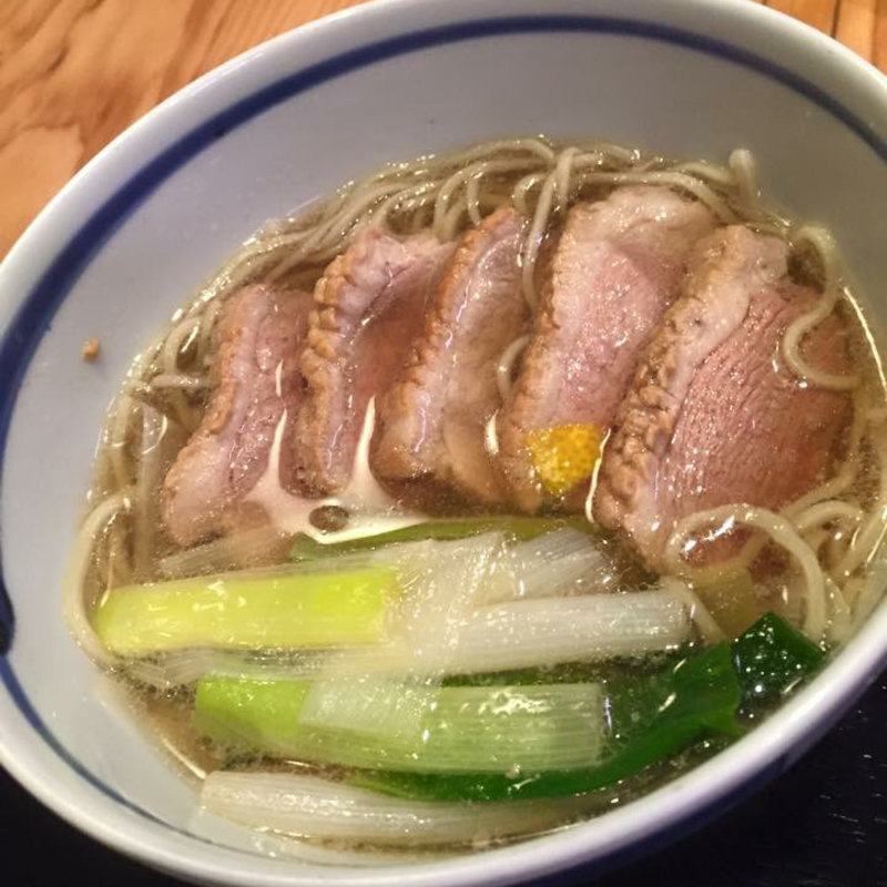 鴨そば(なにわ 翁)