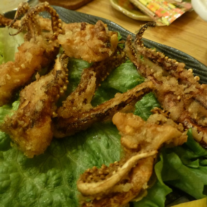 イカ下足揚げ(江の島がっぱ)