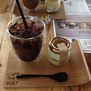 VUKE PUDDING & DRINK SET(CAFE THE VUKE（カフェ ザ ブーケ）さいたま新都心店)