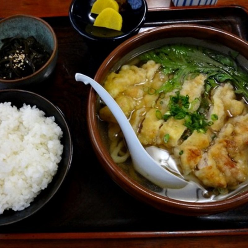 鳥天うどん定食(さぬき )