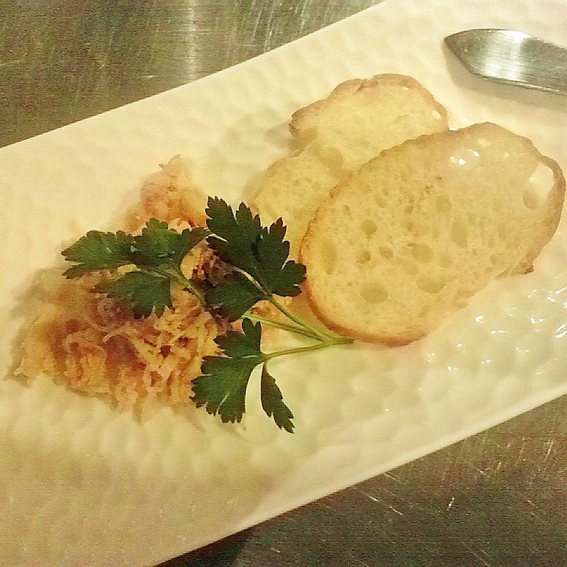 ホタテのリエット(門仲バル コッコロコ 東陽町店)