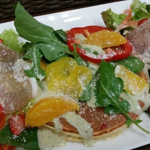 ランチcセット サラダパンケーキ ケーキ ドリンク パティスリーマリアージュ 池袋店 Patisserie Mariage の口コミ一覧 おいしい一皿が集まるグルメコミュニティサービス Sarah