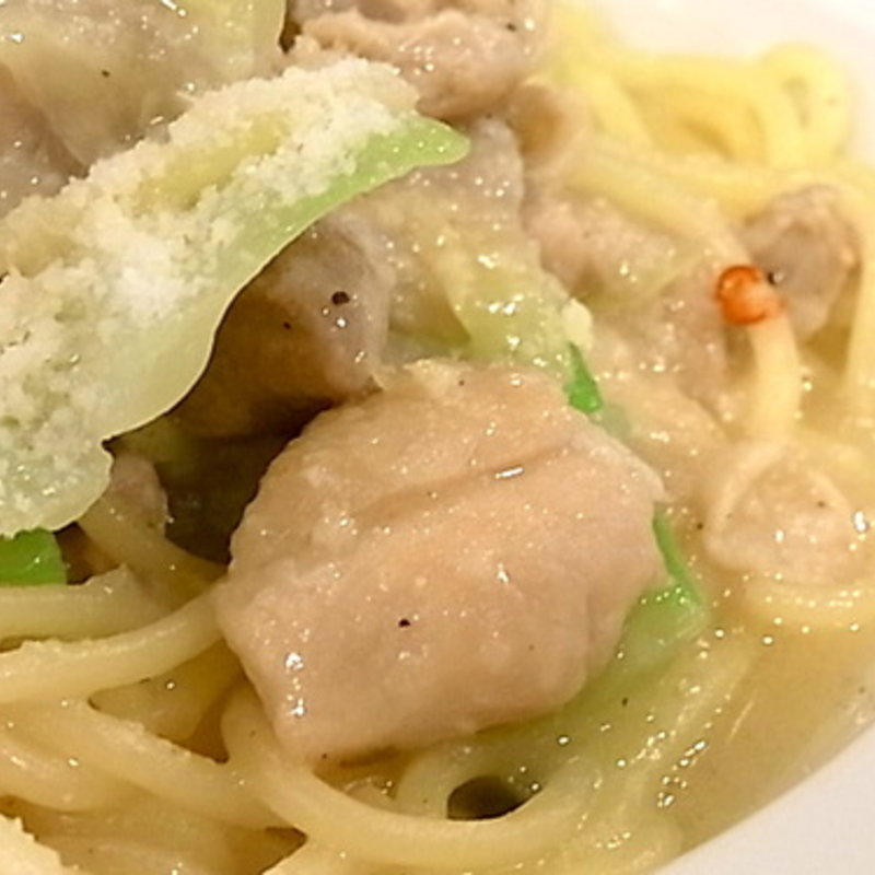 パスタランチの若鶏・ビアンコ(旬采)