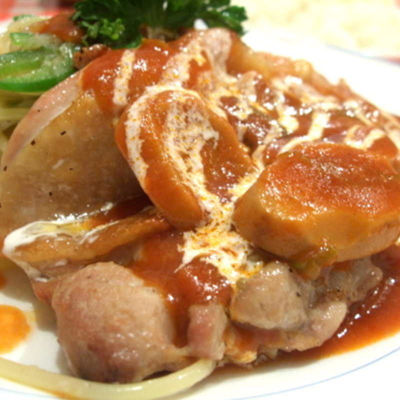 チキンロースト トマトソース(シシリア)