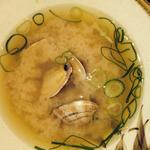 あさり汁(ひたちなか食堂)