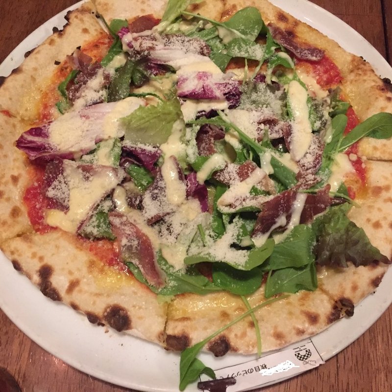 生ハムサラダピッツァ(GARDEN BAR & COFFEE JAPAN)