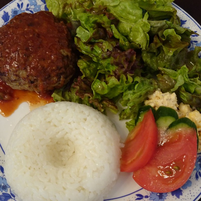 ハンバーグランチ(異人館パラスティン邸)