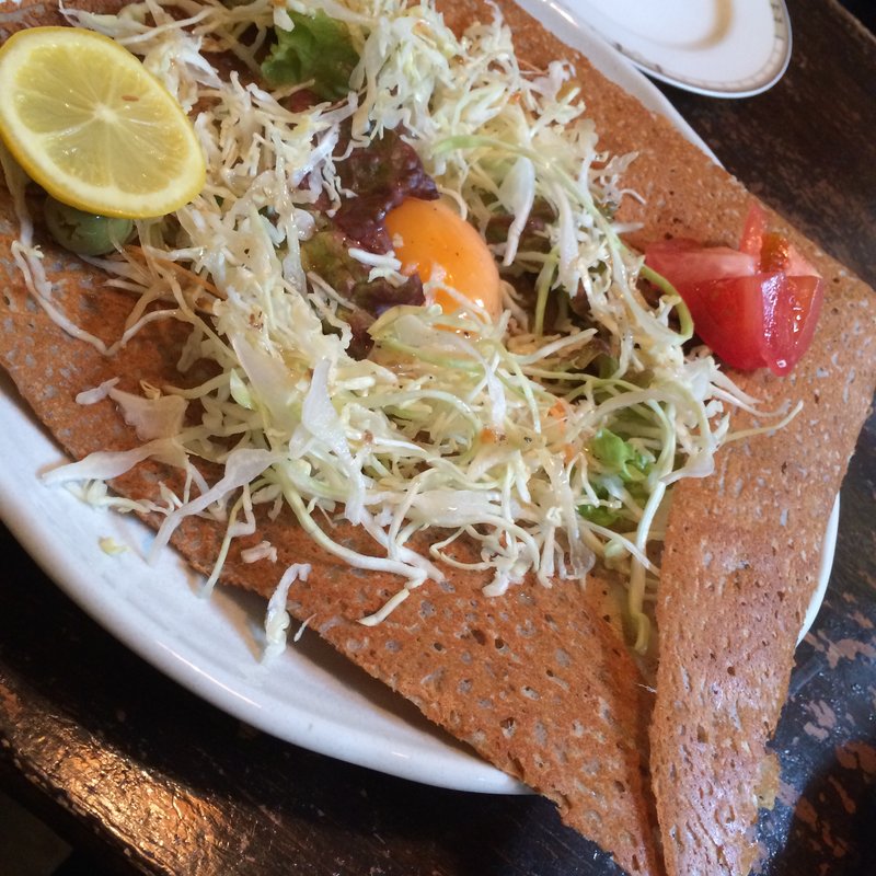 巣ごもりサラダガレット(SOBA Café さらざん （ソバカフェ）)