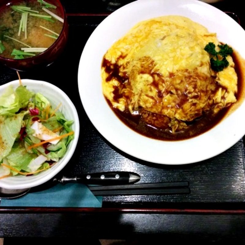 花咲きオムライス（ランチ）(まほろば )