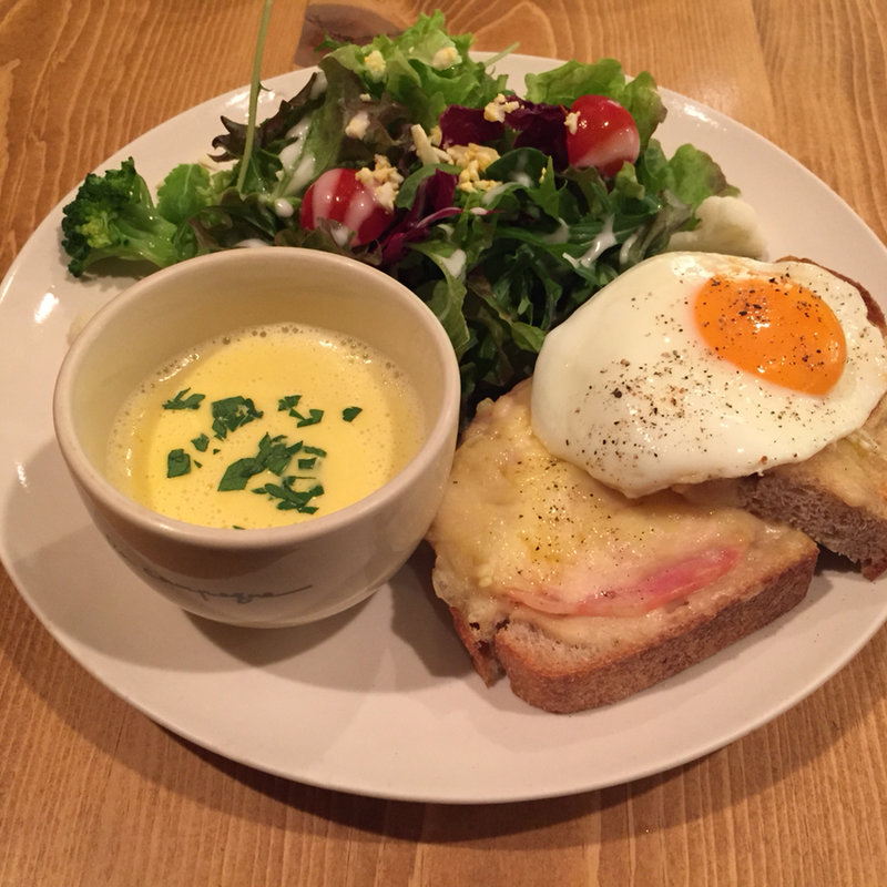 クロックマダムサラダ(ア・ラ・カンパーニュ 福岡三越店 （a la campagne）)