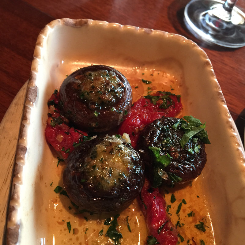 マッシュルームのオーブン焼き(THE RIGOLETTO ocean club)