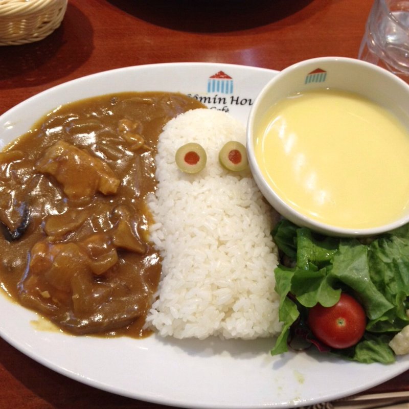 ムーミンファミリープレート(ムーミンカフェ 東京スカイツリータウン・ソラマチ店)