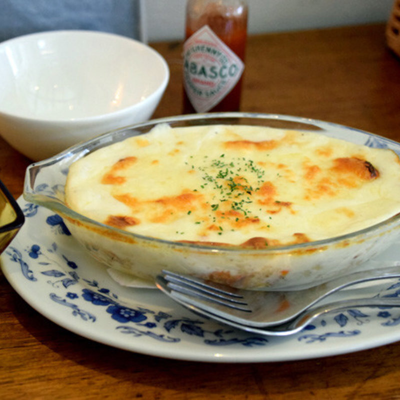 エビとイカのドリア(日和cafe)