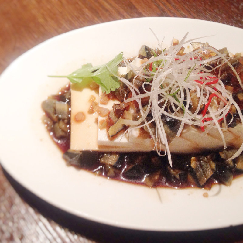 ピータン豆腐(中国飯店 紫玉蘭)