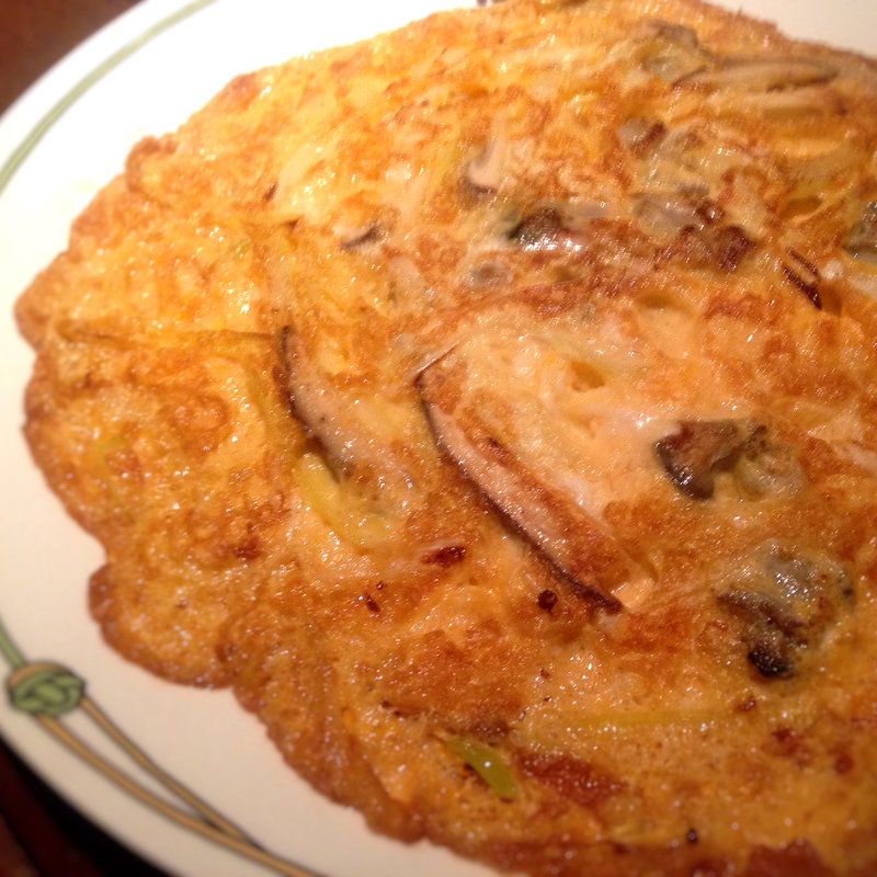 牡蠣の玉子炒め(中国飯店 紫玉蘭)