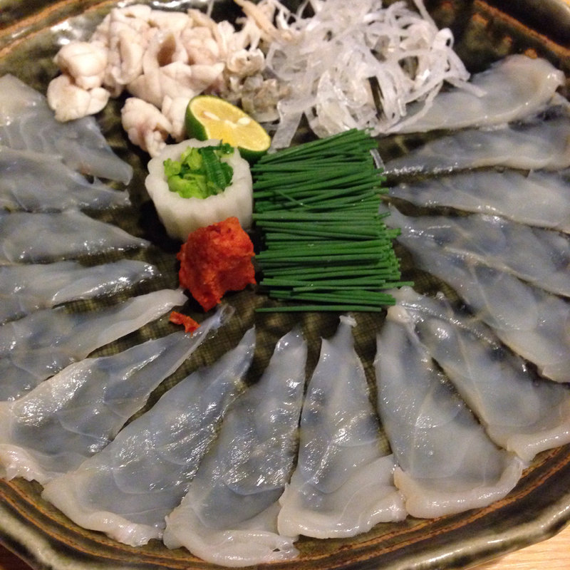 天然とらふぐコース(上関芸陽 )