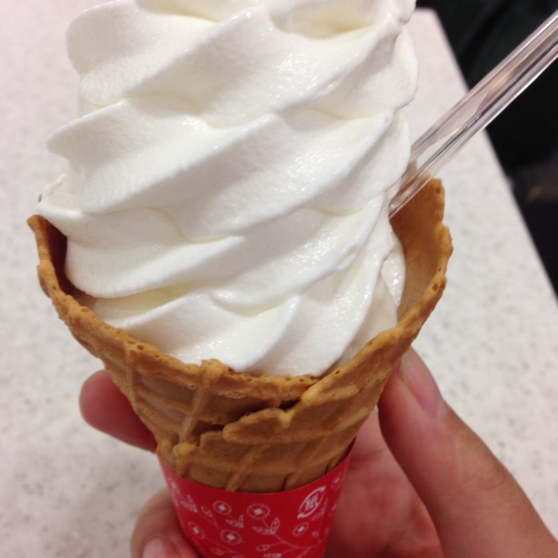 ソフトクリーム(岩瀬牧場　グランスタ店)