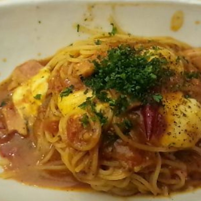 モッツァレラツーズとベーコンのハーブトマト(ワンルームカフェ （one room cafe）)