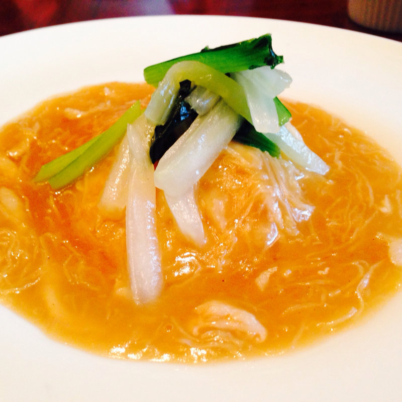 ふかひれあんかけご飯(ジョーズ シャンハイ ニューヨーク 銀座店)