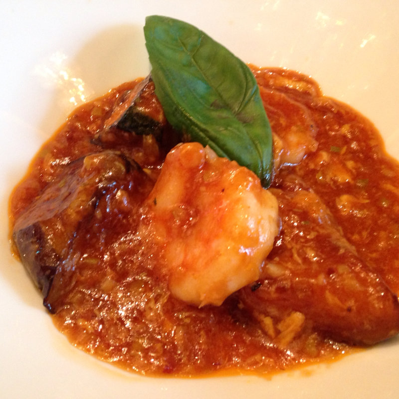大海老のチリソース煮(ジョーズ シャンハイ ニューヨーク 銀座店)