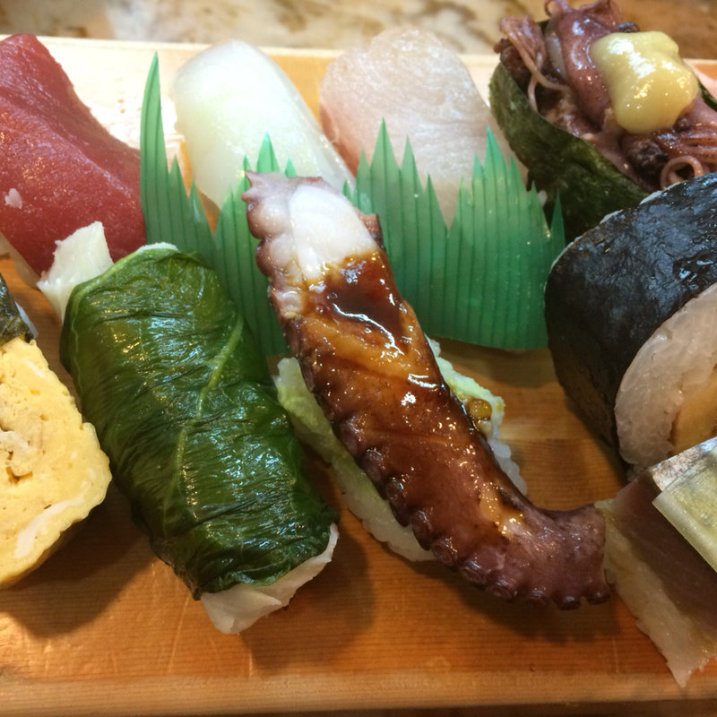 にぎり盛り合わせランチ(はし本 )