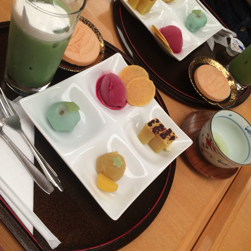 和のデザートプレート(舟和 本店 （ふなわ）)