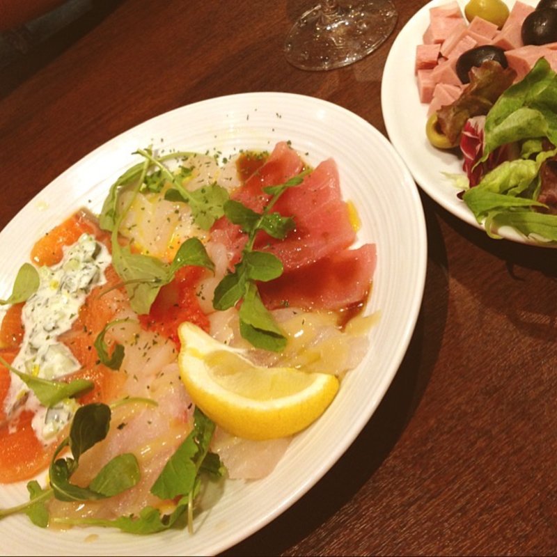 鮮魚のカルパッチョ(KYOTO KIMURAYA （キョウトキムラヤ）)