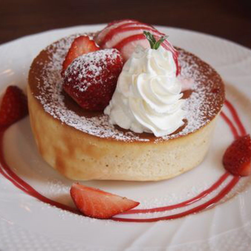 厚焼きパンケーキ(Betford Cafe)